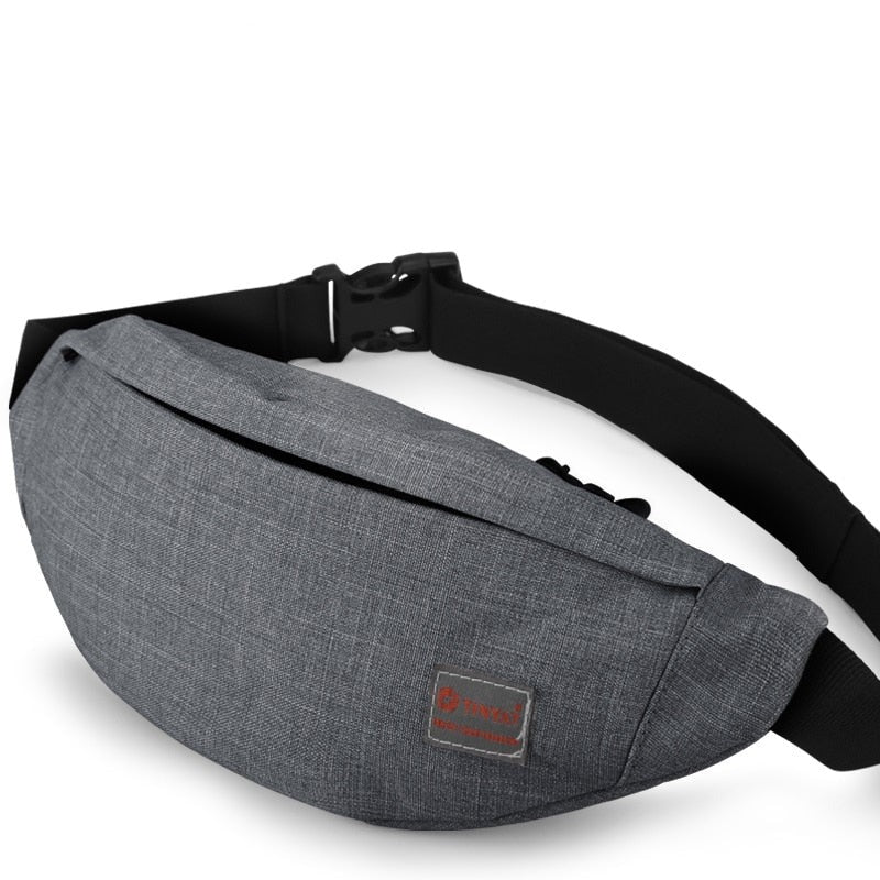 Sac Banane Urbain Chic Gris Unisexe