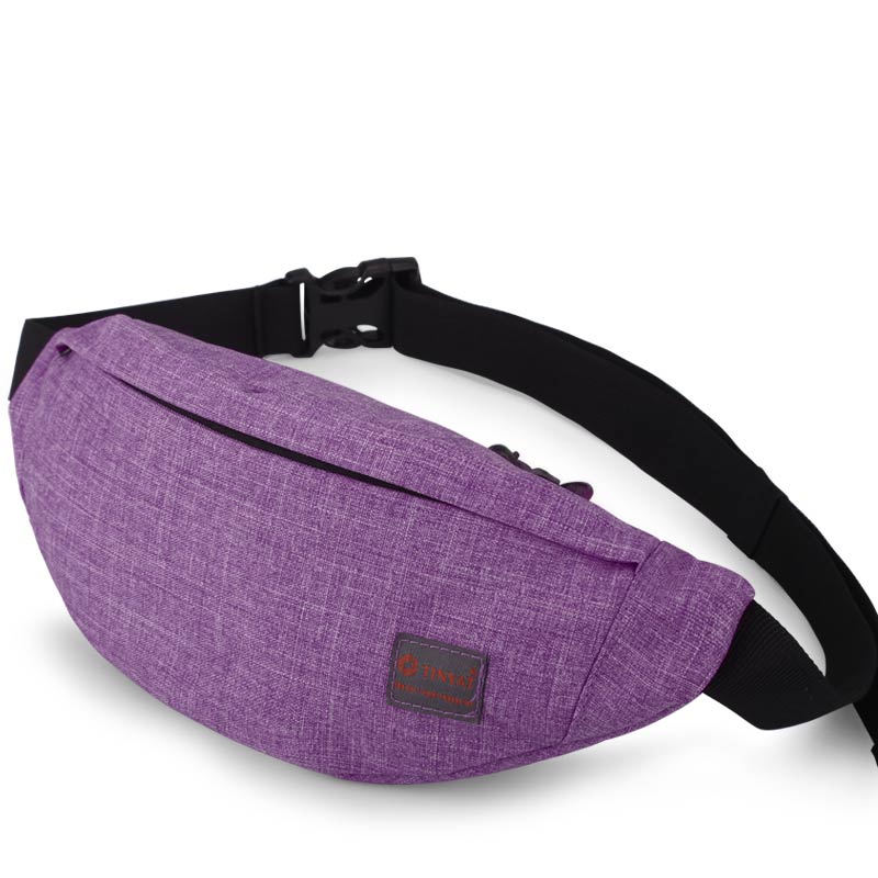 Sac Banane Urbain Chic Gris Unisexe