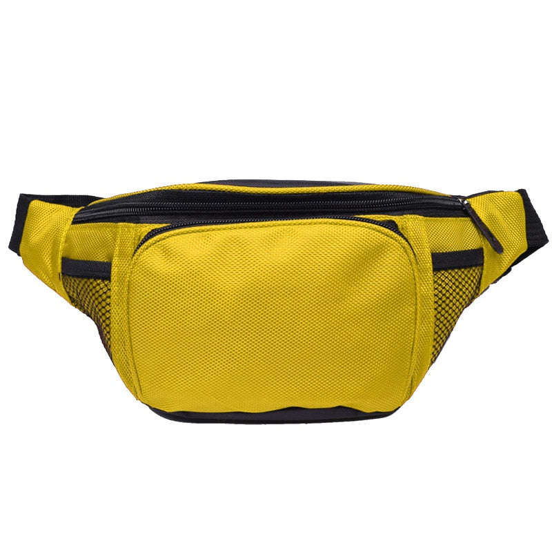 Sacoche Banane Rouge Sportive Multi-Poches