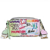 Sacoche Banane Urbaine Graffiti Multicolore