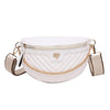 Sac Banane Élégance Urbaine Blanche
