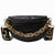 Découvrir le modèle Noir Sac Banane Tendance Blanc Chaîne Dorée - modèle Noir - Banane Avenue ™