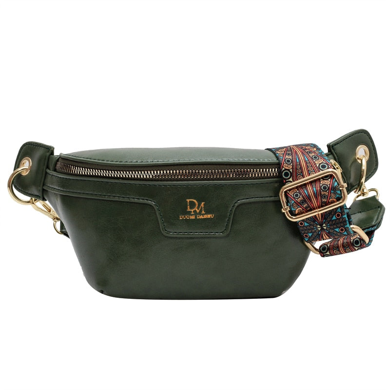 Sac Banane Cuir Élégance Bohème