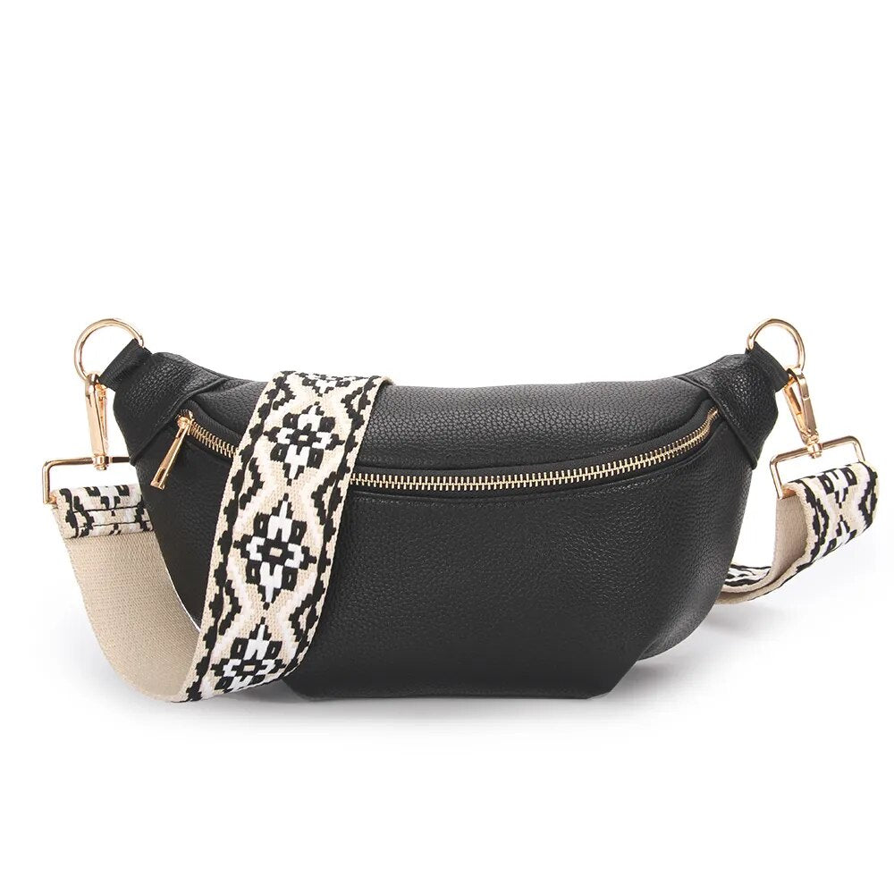 Sacoche Banane Urbaine Motif Ethnique Chic