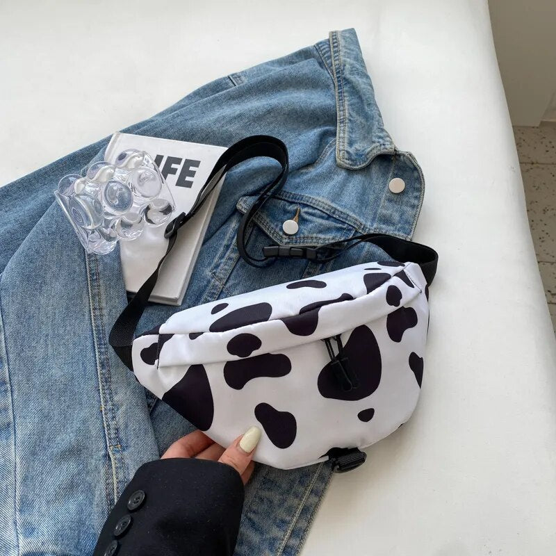 Sac Banane Urbain Motif Zèbre Tendance
