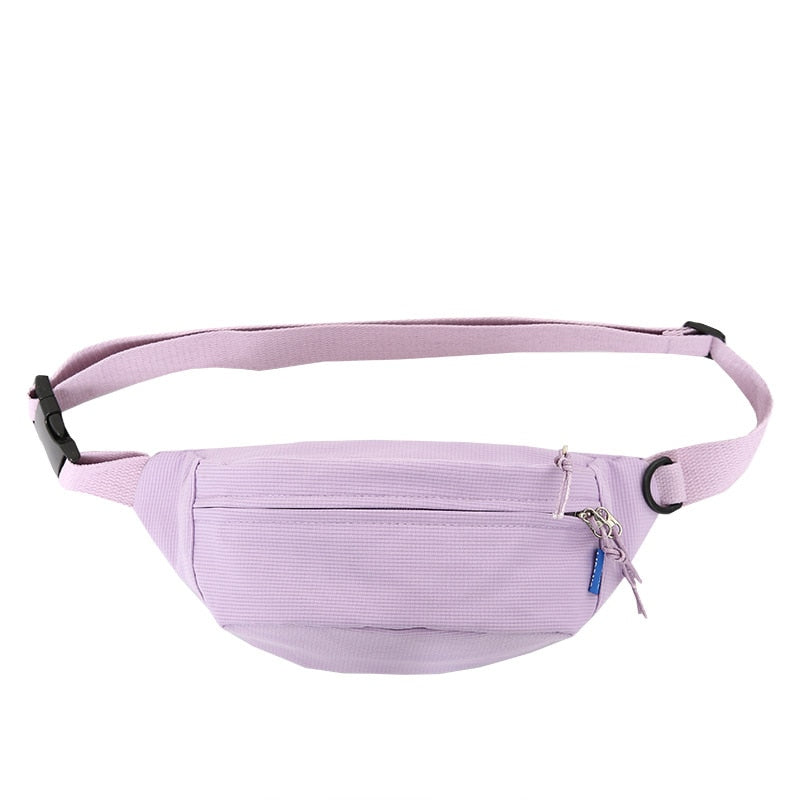 Sac Banane Urbain Chic Rose Pastel