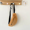 brown waist bag