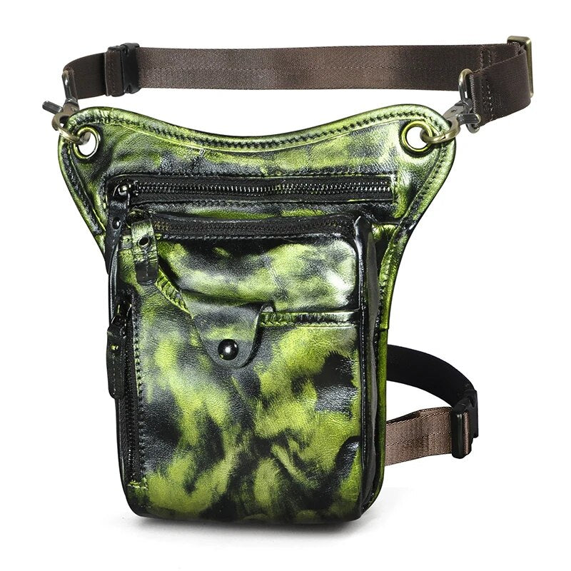 Sacoche Banane Urbaine Camouflage Vert