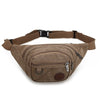 Ceinture Sac Banane Urbain Brun Vintage