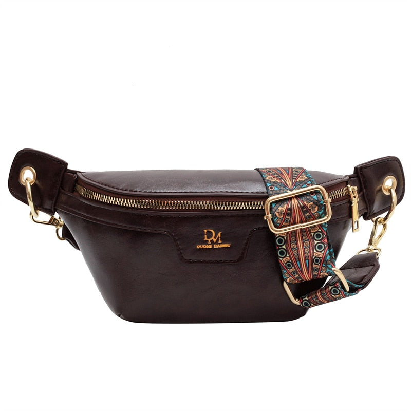 Sac Banane Cuir Élégance Bohème