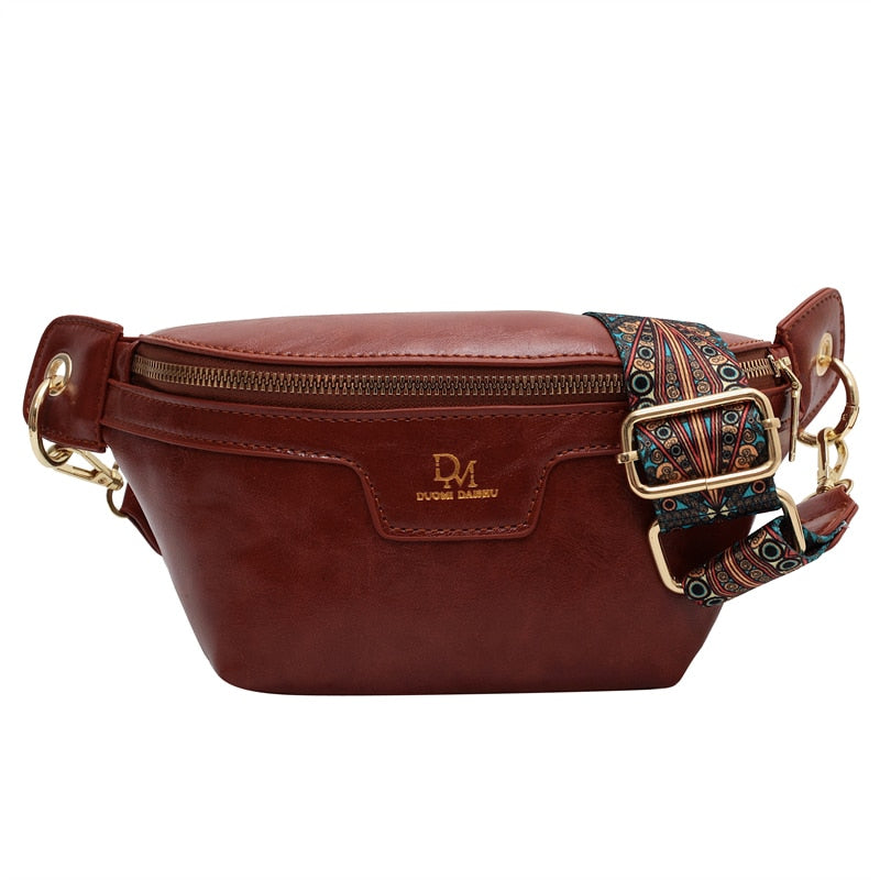 Sac Banane Cuir Élégance Bohème