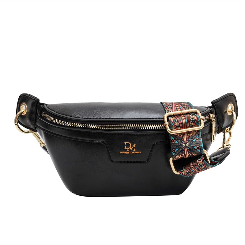 Sac Banane Cuir Élégance Bohème