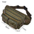 Découvrir le modèle big ArmyGreen Sac Banane Urbain Multi-Poches Élégant - modèle big ArmyGreen - Banane Avenue ™