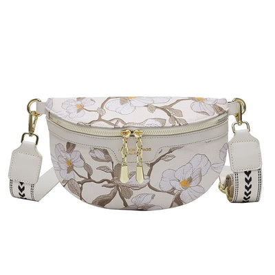 Sac Banane Floral Elégance Tendance Urbaine