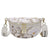 Découvrir le modèle Blanc Sac Banane Floral Elégance Tendance Urbaine - modèle Blanc - Banane Avenue ™