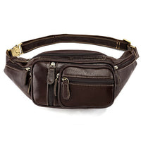 Découvrir le modèle Café Sac Banane Élégant Cuir Marron Effet Croco - modèle Café - Banane Avenue ™