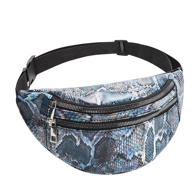 Sac Banane Tendance Motif Peau de Serpent