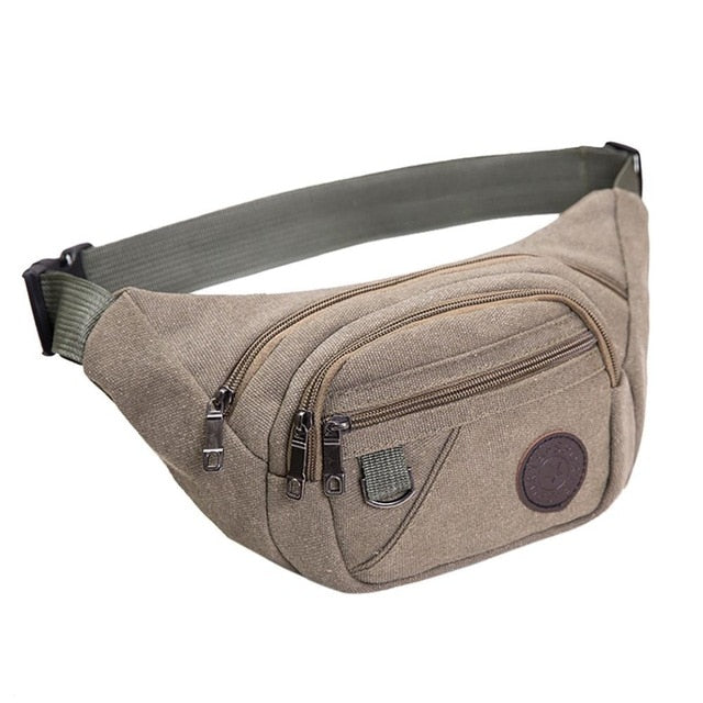 Sac Banane Urbain Multifonction en Toile