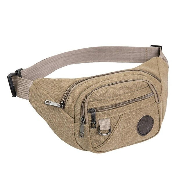 Sac Banane Urbain Multifonction en Toile