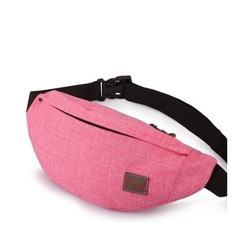 Sac Banane Tendance Rose Urbain Unisexe