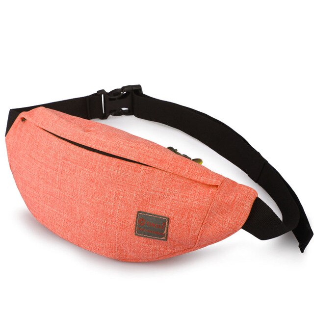 Sac Banane Tendance Rose Urbain Unisexe