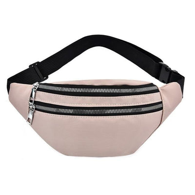 Sac Banane Urbain Rose Élégant Unisexe