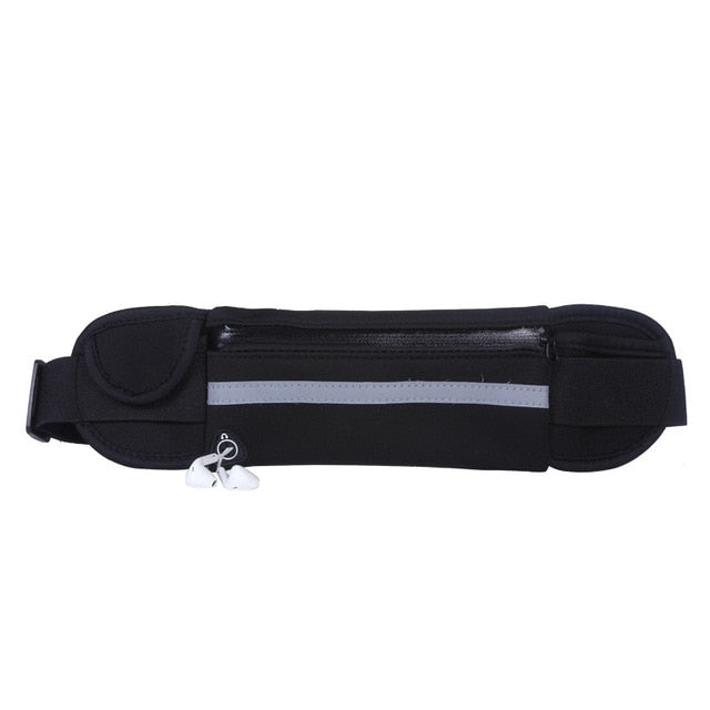 Ceinture Sacoche Banane Sport Élégante Noire