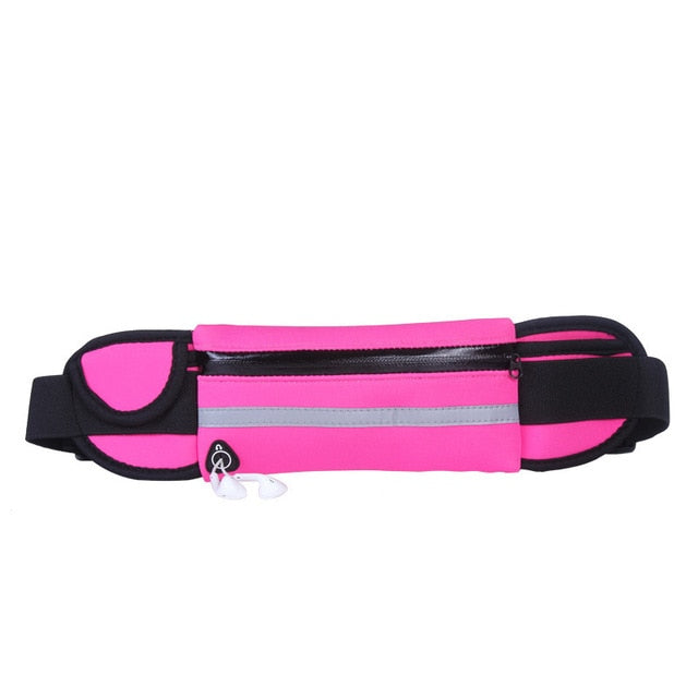 Ceinture Sacoche Banane Sport Élégante Noire