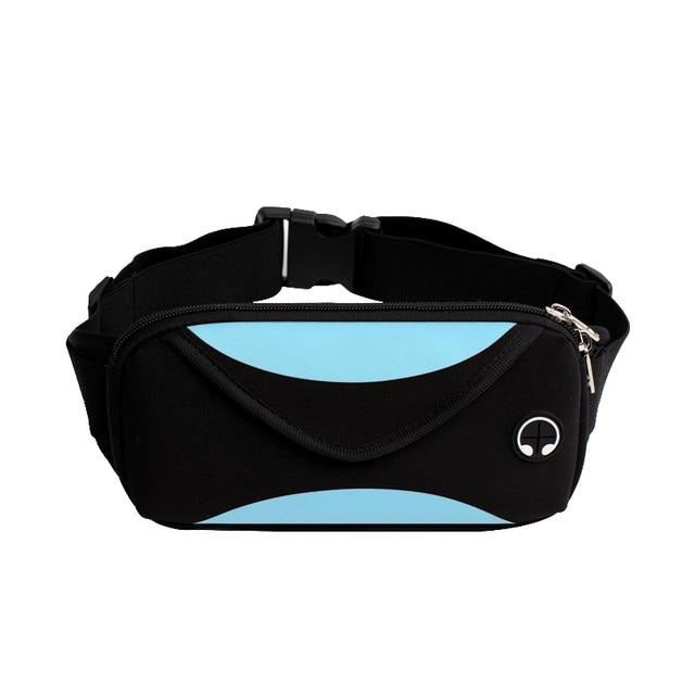 Sac Banane Sportive Audio Intégrée Noir