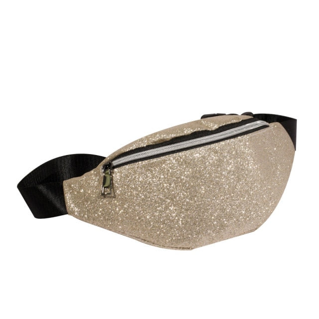 Sac Banane Tendance Paillettes Bronzées Urban Chic