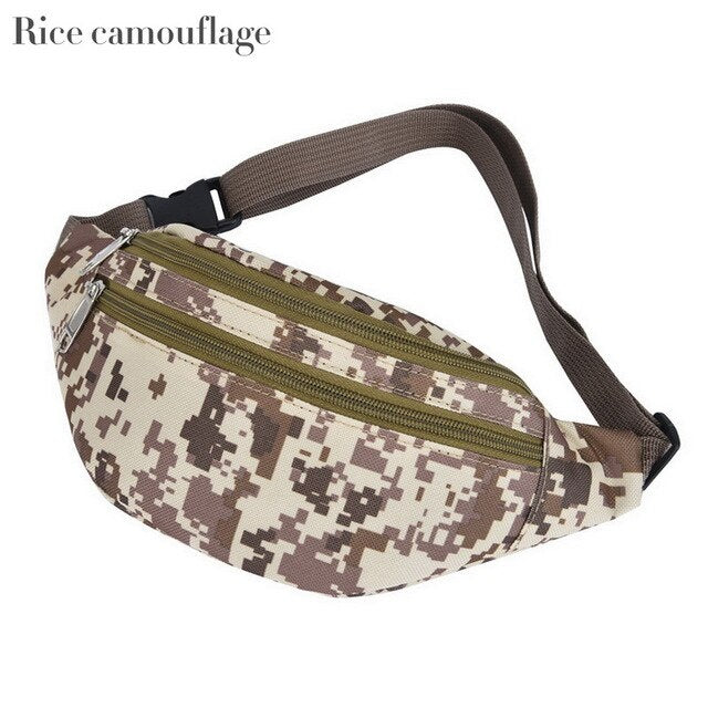 Sac Banane Camouflage Urbain Tendance