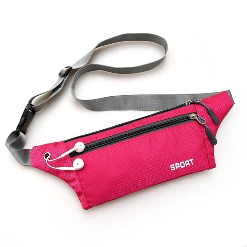 Sacoche Banane Sportive Ajustable Violet