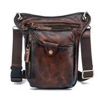 Découvrir le modèle Marron Sacoche Banane Cuir Vintage Urbaine - modèle Marron - Banane Avenue ™