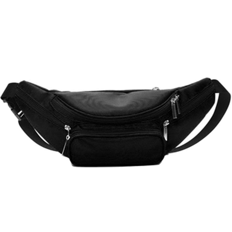 Sacoche Banane Urbaine Noir Ajustable
