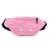 Sac Banane Rose Visage Amusant Unisexe