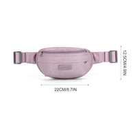 Sac Banane Sport Violet Femme – Pratique pour Voyage et Randonnée - modèle Purple - Banane Avenue ™