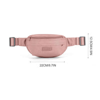 Sac Banane Sport Violet Femme – Pratique pour Voyage et Randonnée