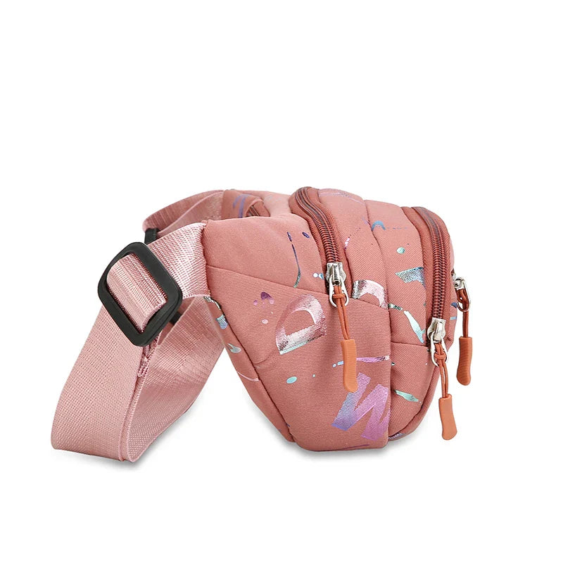 Sac Banane rose chic 2025 pour port mains libres en voyage