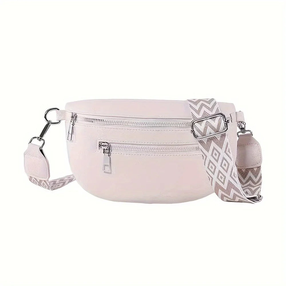 Sacoche bandoulière femme pour voyage, pratique et mains libres, gris