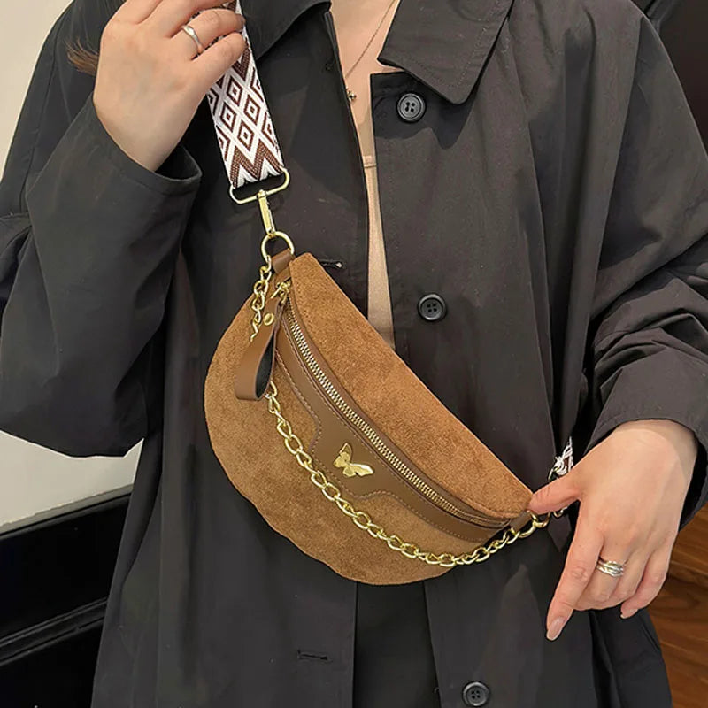 Sacoche bandoulière femme Bordeaux chic pratique et mains libres pour le voyage