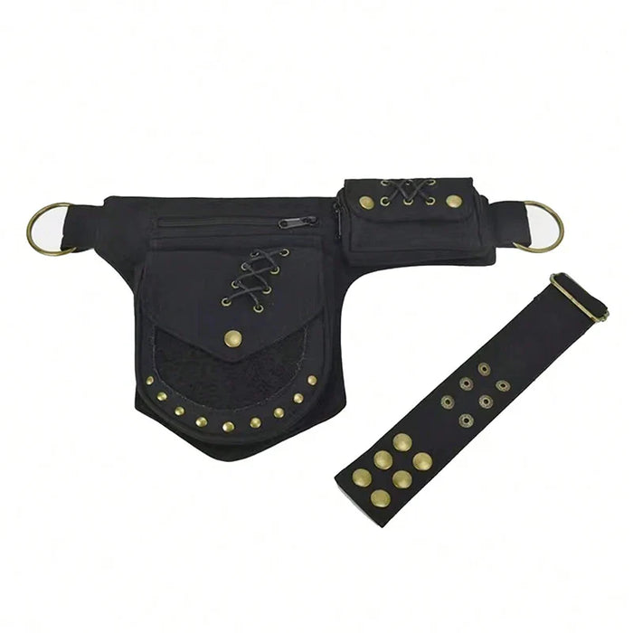 Sac de ceinture ethnique pratique et robuste pour voyage et randonnée