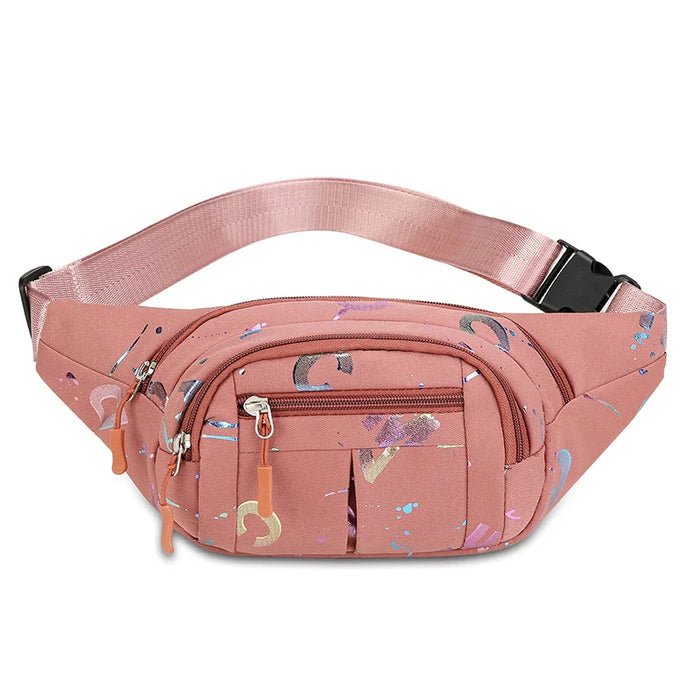 Sac Banane rose chic 2025 pour port mains libres en voyage
