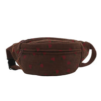 Sac Banane doux Fraise d'été pour voyages mains libres - modèle brown - Banane Avenue ™
