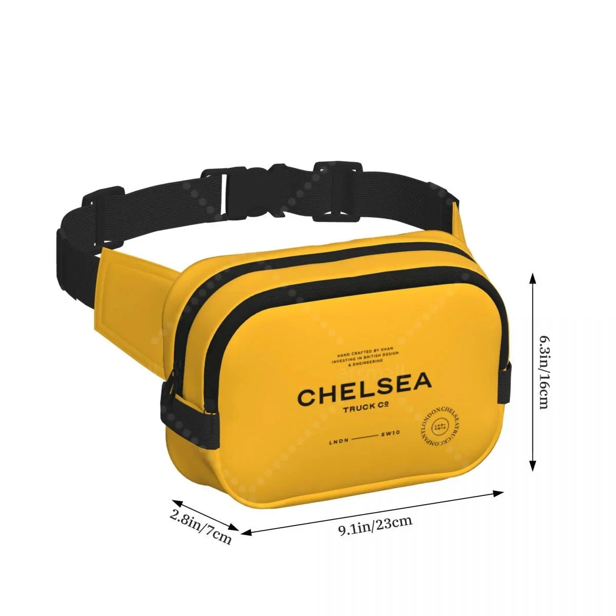 Sac Banane Grand Format pour Homme Confortable, Pratique en Voyage