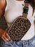 Sac Banane été en toile imprimée – pratique et robuste pour le voyage - modèle Leopard Print - Banane Avenue ™