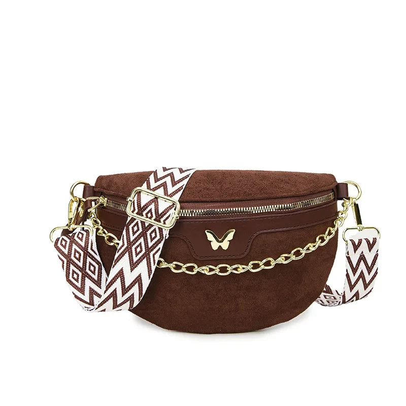 Sacoche bandoulière femme Bordeaux chic pratique et mains libres pour le voyage