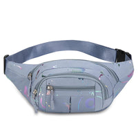 Sac Banane rose chic 2025 pour port mains libres en voyage - modèle Blue - Banane Avenue ™