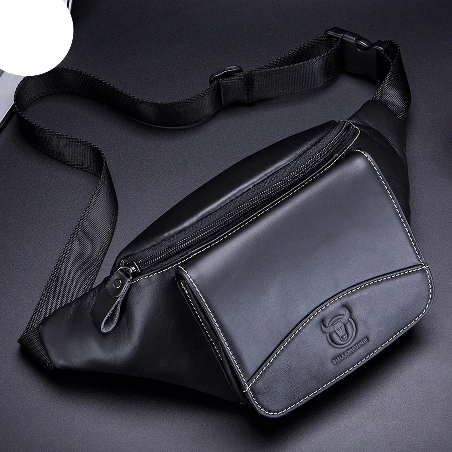 Sac Banane Homme Luxe Marron, Pratique pour le Voyage