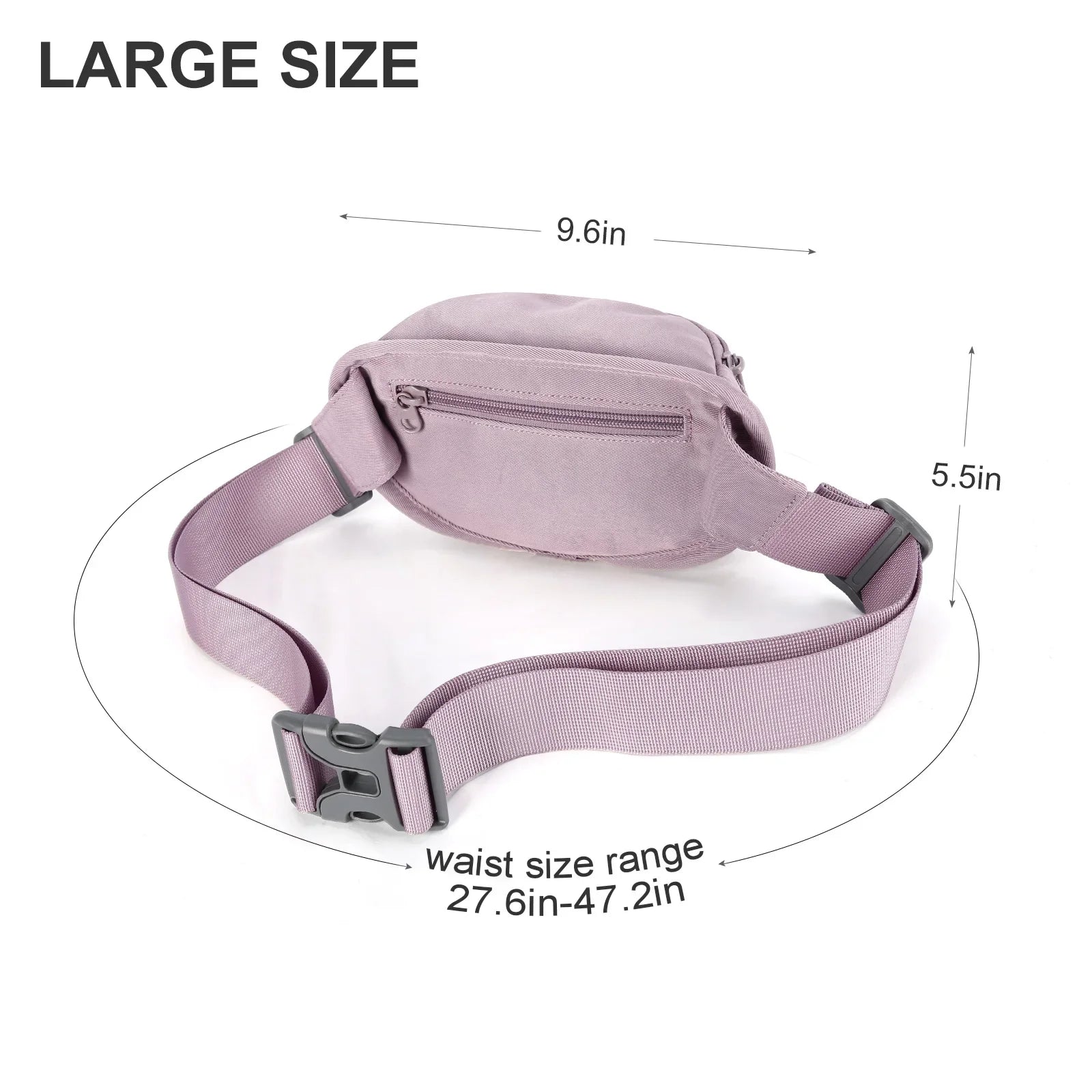 Sac Banane Sport Violet Femme – Pratique pour Voyage et Randonnée
