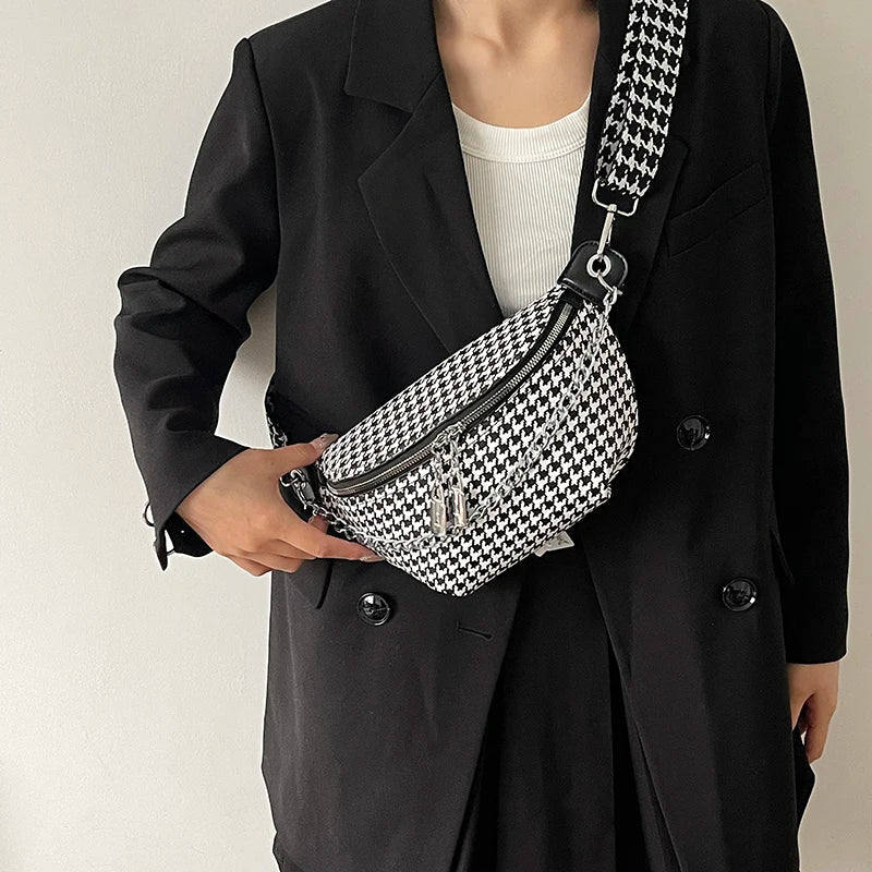 Sacoche bandoulière zébra femme pratique et fonctionnelle pour le voyage